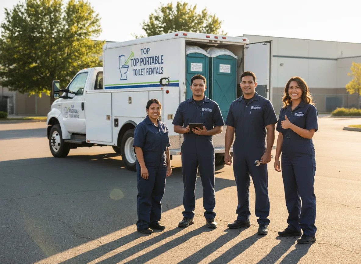 Short Term Porta Potty Rental company in Huggins, MO